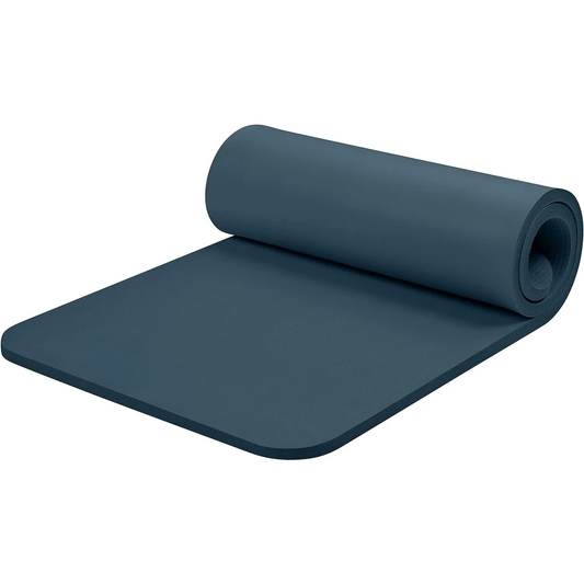 72" x 24" Yoga Mat – 1" Thick – PVC Foam – Non-Slip Support for Yoga & Pilates