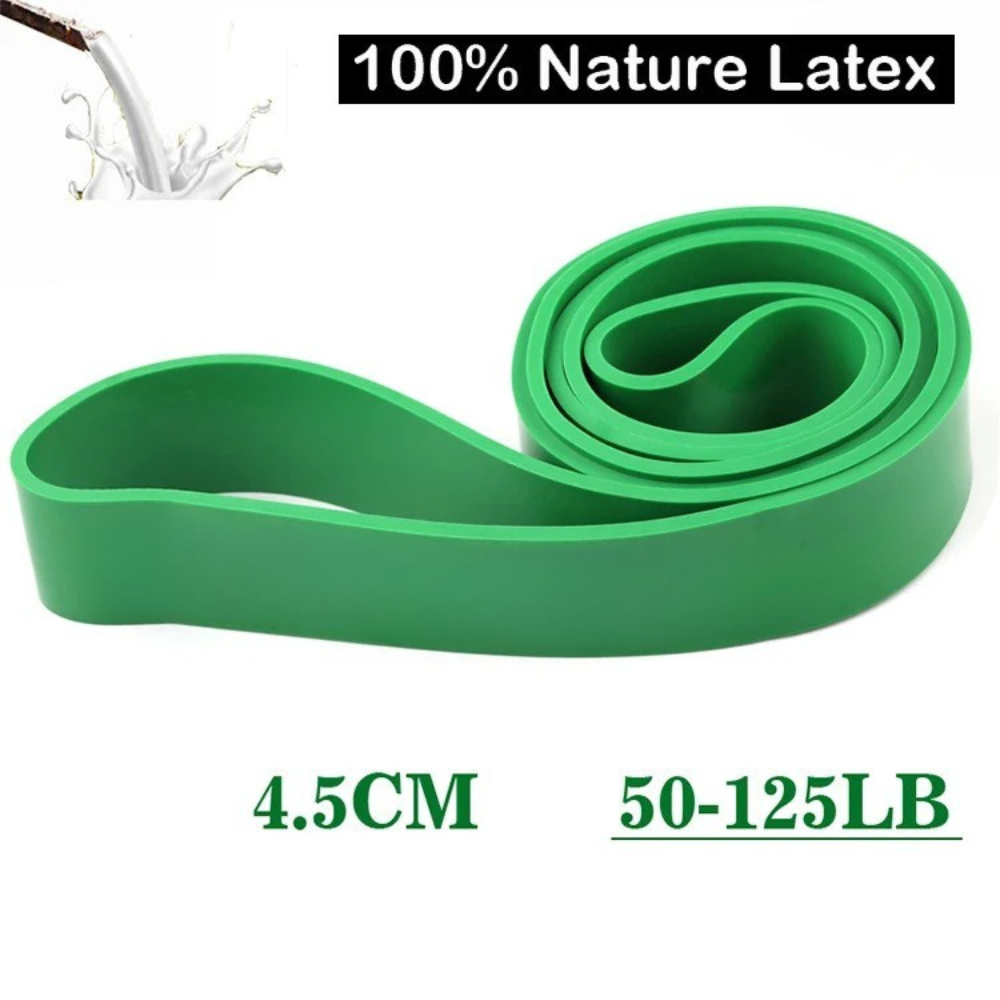 82" Resistance Loop Band – 5–125 LB Strength Range – Natural Latex or TPE – Single Loop for Pull-Ups & Strength Training