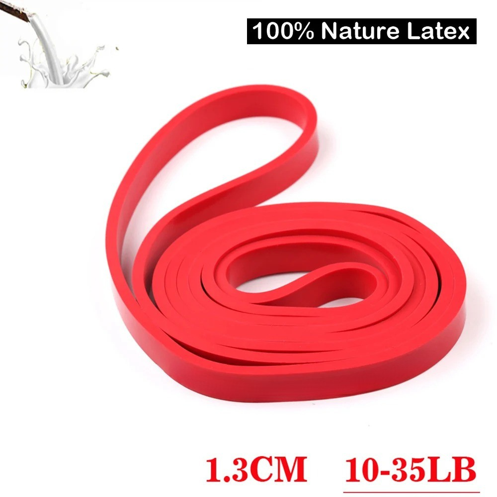82" Resistance Loop Band – 5–125 LB Strength Range – Natural Latex or TPE – Single Loop for Pull-Ups & Strength Training
