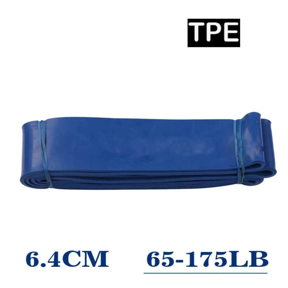82" Resistance Loop Band – 5–125 LB Strength Range – Natural Latex or TPE – Single Loop for Pull-Ups & Strength Training