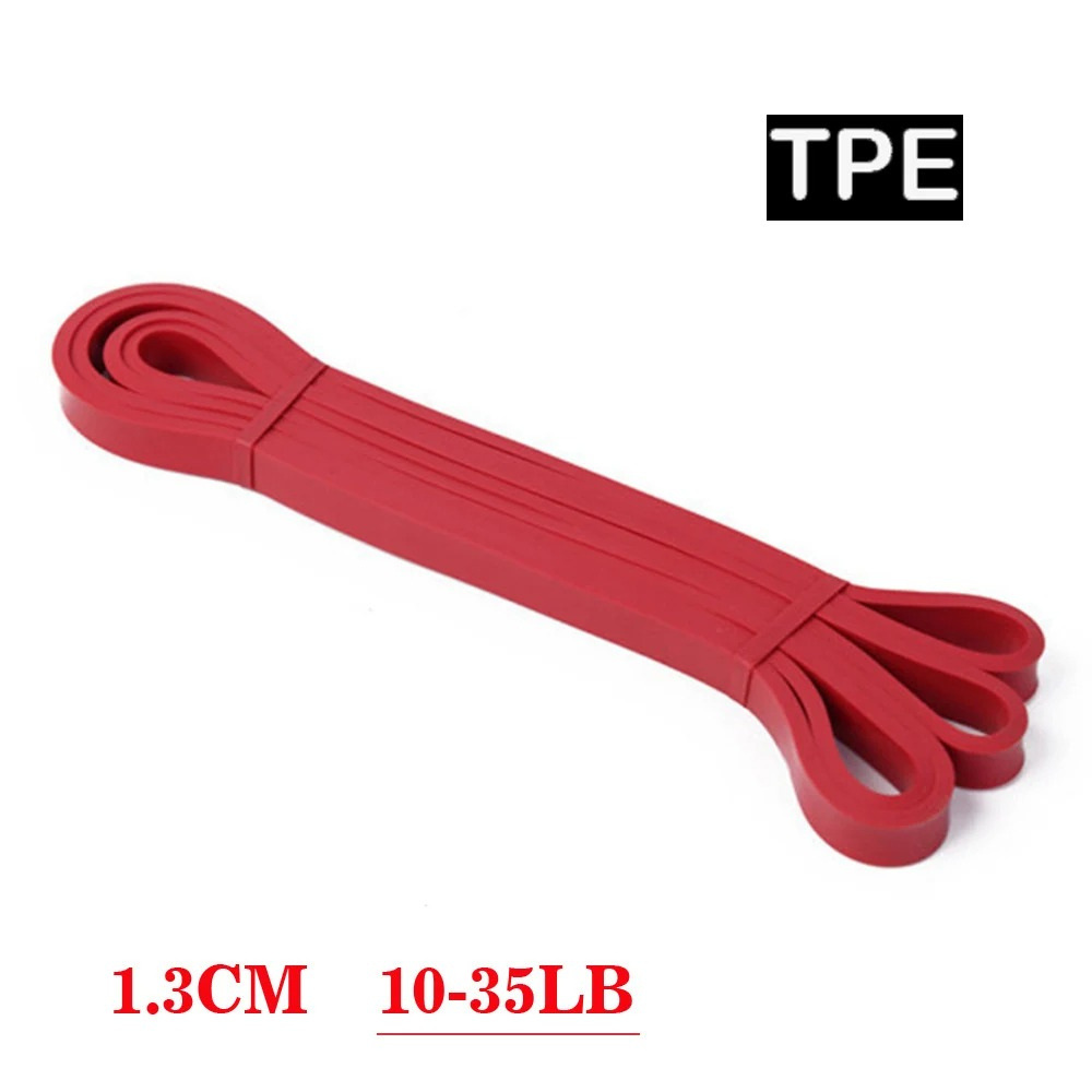 82" Resistance Loop Band – 5–125 LB Strength Range – Natural Latex or TPE – Single Loop for Pull-Ups & Strength Training
