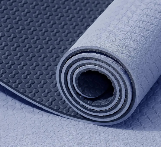 72″ × 24″ Yoga Mat – 0.25″ Thick – Suede TPE – Non-Slip & Anti-Tear for Hot Yoga & Pilates