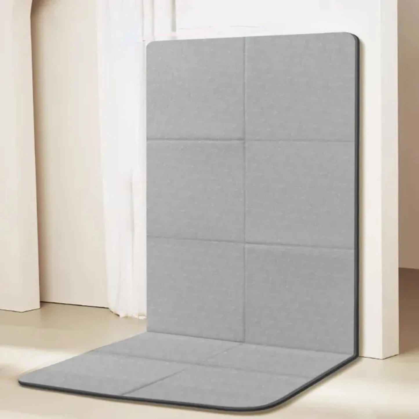 72″×24″ Foldable Travel Yoga Mat – 0.24″ Eco-Friendly TPE – Double-Sided Non-Slip for Pilates & Workouts