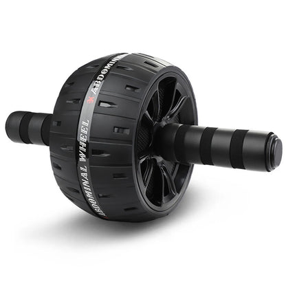 11.8" × 6.3" Single-Wheeled Ab Roller – PP & Steel Core – Non-Slip Silent Core & Ab Strength Trainer