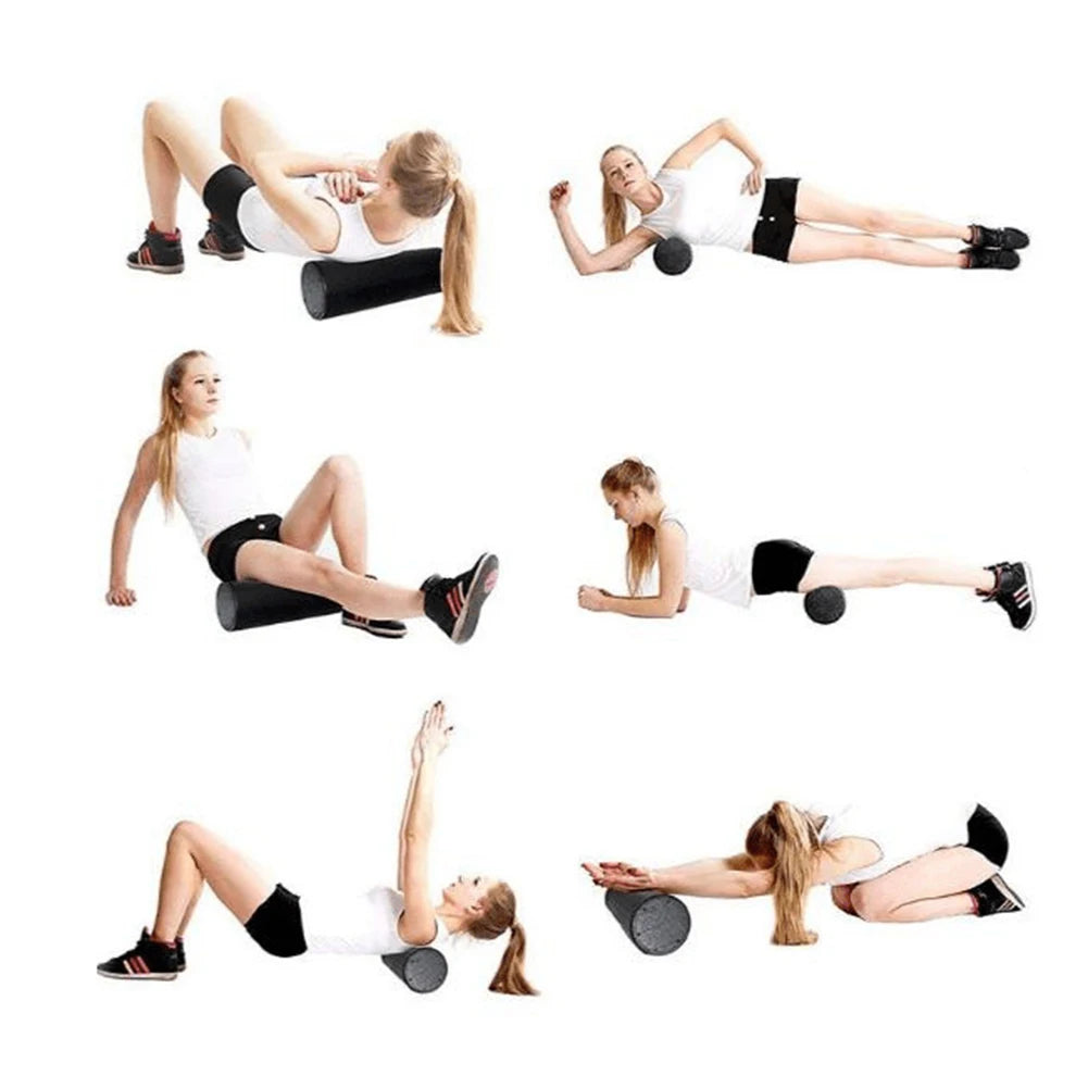 11.8" / 17.7" Foam Roller – High-Density EPP Foam – Single Cylinder for Myofascial Release & Muscle Recovery