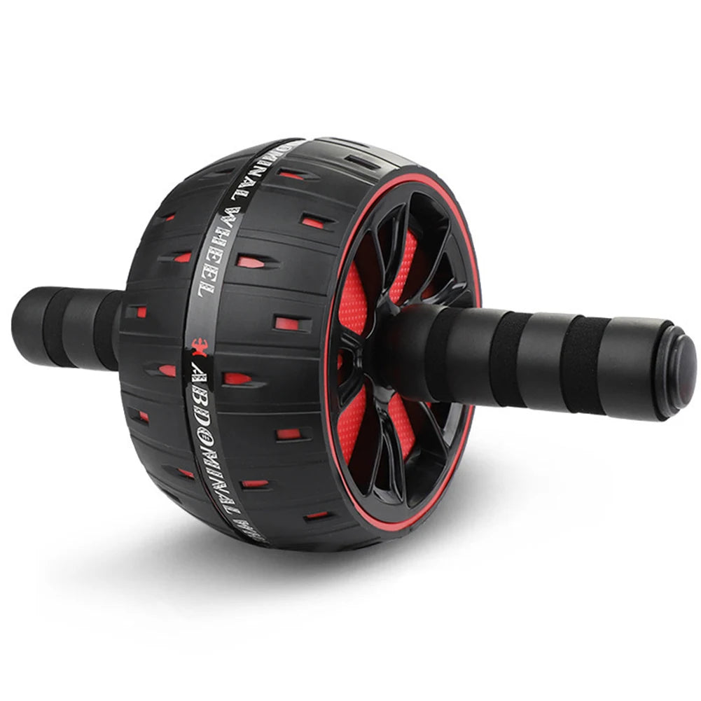 11.8" × 6.3" Single-Wheeled Ab Roller – PP & Steel Core – Non-Slip Silent Core & Ab Strength Trainer