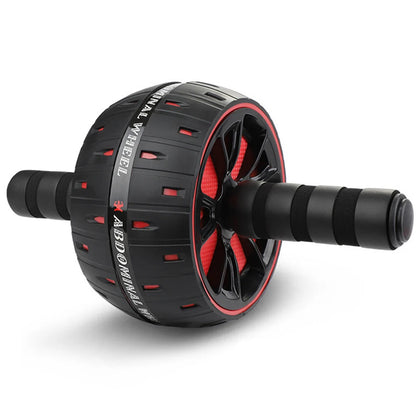 11.8" × 6.3" Single-Wheeled Ab Roller – PP & Steel Core – Non-Slip Silent Core & Ab Strength Trainer