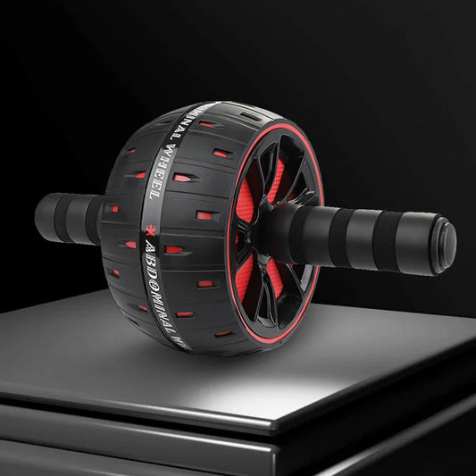 11.8" × 6.3" Single-Wheeled Ab Roller – PP & Steel Core – Non-Slip Silent Core & Ab Strength Trainer