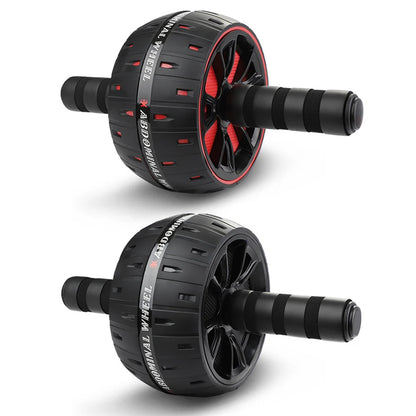 11.8" × 6.3" Single-Wheeled Ab Roller – PP & Steel Core – Non-Slip Silent Core & Ab Strength Trainer