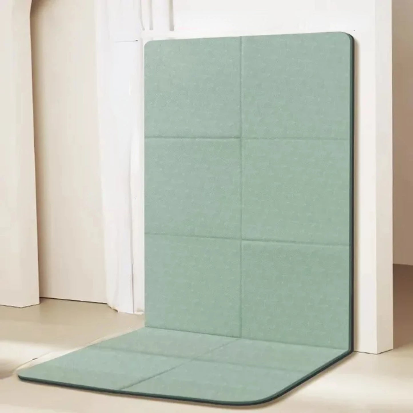 72″×24″ Foldable Travel Yoga Mat – 0.24″ Eco-Friendly TPE – Double-Sided Non-Slip for Pilates & Workouts