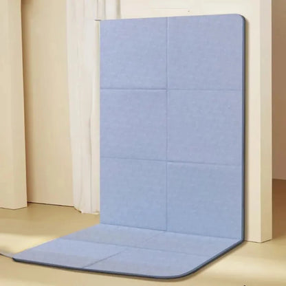 72″×24″ Foldable Travel Yoga Mat – 0.24″ Eco-Friendly TPE – Double-Sided Non-Slip for Pilates & Workouts