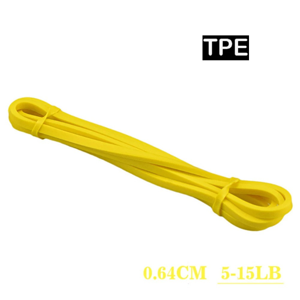 82" Resistance Loop Band – 5–125 LB Strength Range – Natural Latex or TPE – Single Loop for Pull-Ups & Strength Training